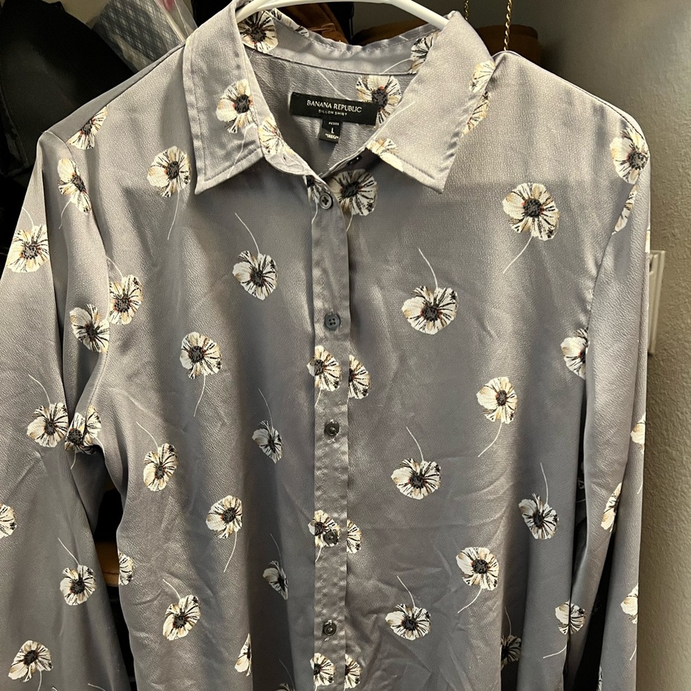 Banana republic button up